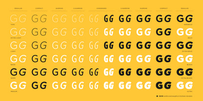 Gotham Variable Font Poster 13